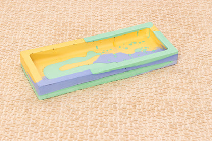 Bandeja decorativa retangular